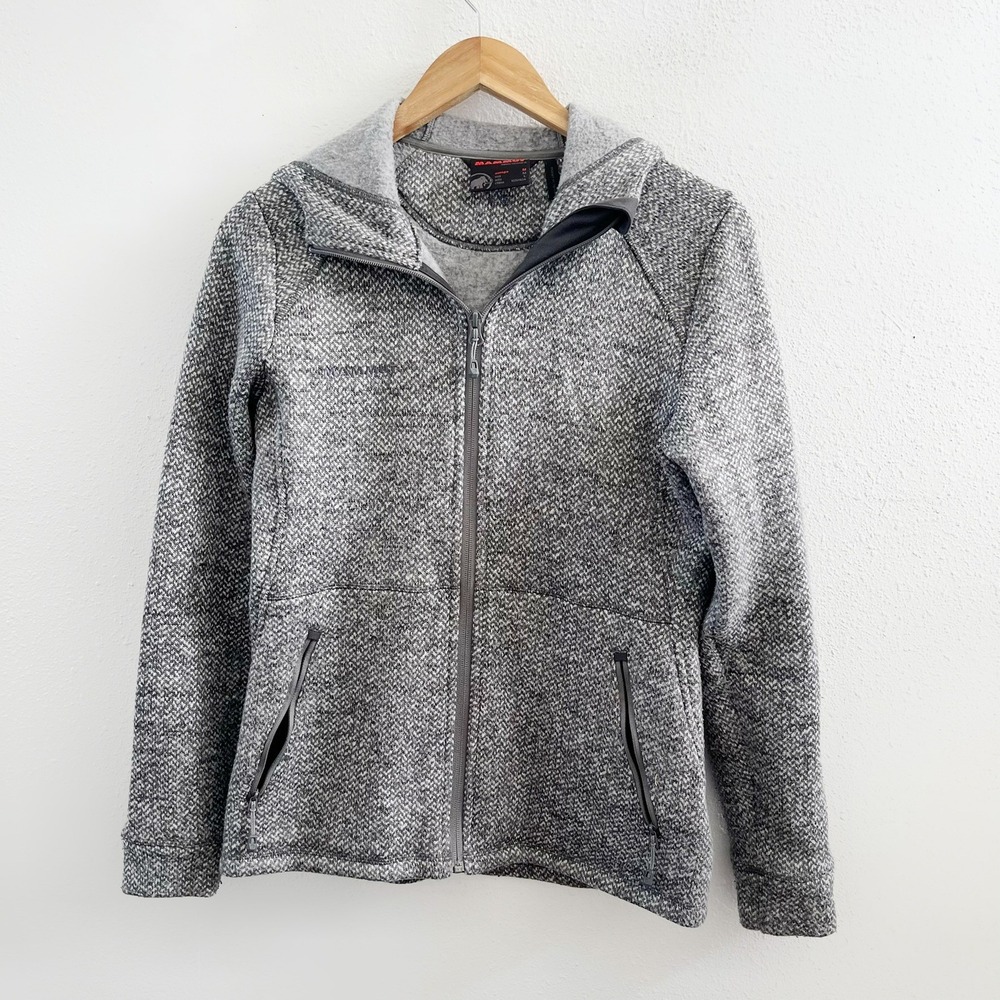 MAMMUT Kachemak Hooded Fleece Jacket Size Medium
